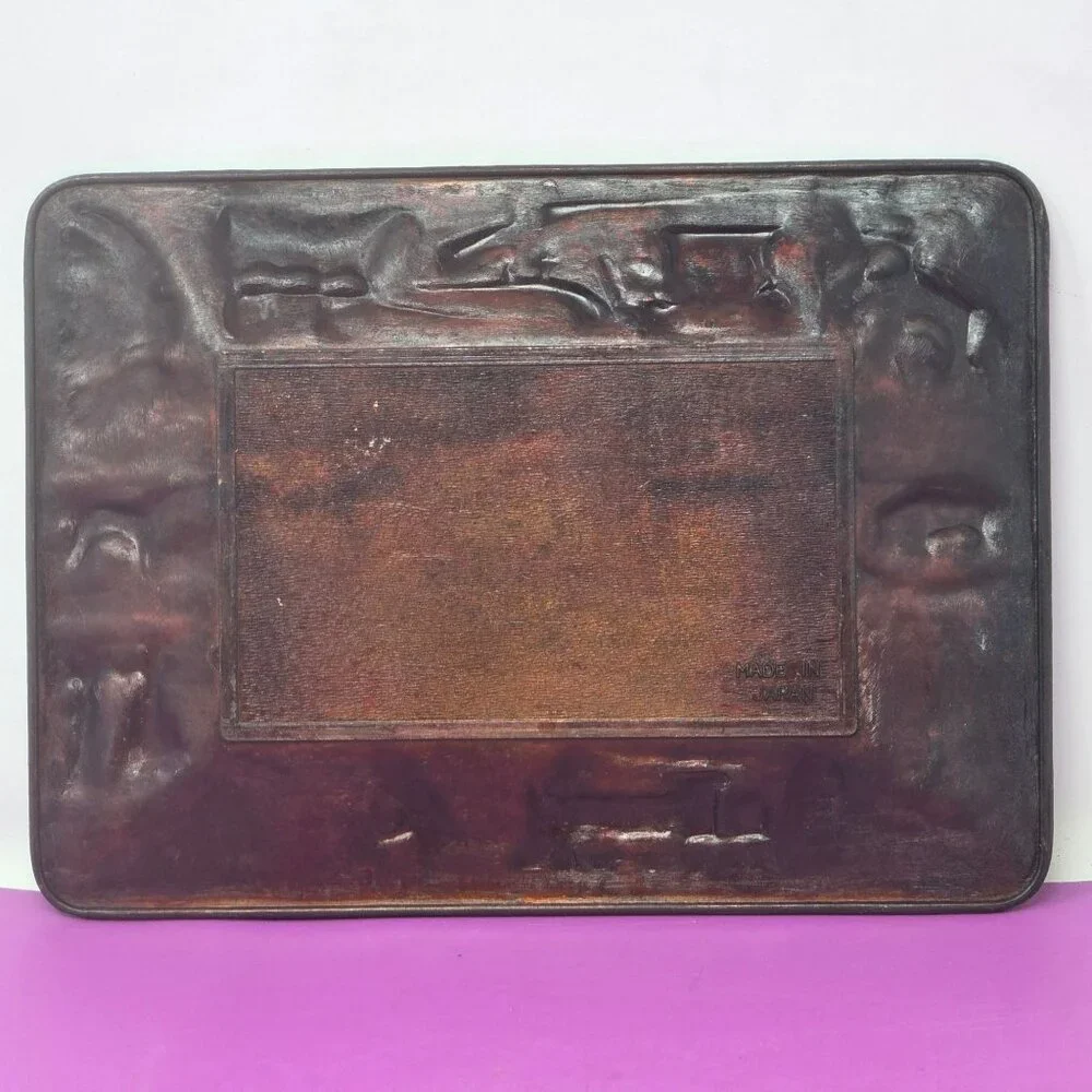 Vintage Copper Trays/Ashtray‎ Featuring  Harrisburg PA New Orleans & New Mexico